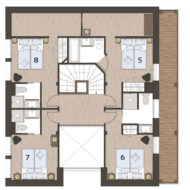 Chalet Super Morzine Pure Morzine Floor Plan Second Floor