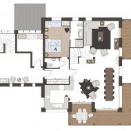 Chalet Super Morzine Pure Morzine Floor Plan First Floor